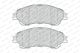 Комплект гальмівних колодок SUZUKI S-CROSS, SUZUKI VITARA, SUZUKI SX4, FERODO (FDB4884)
