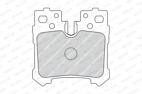 FERODO колодок комплект гальмівних LS LEXUS (FDB4210) FERODO колодок комплект гальмівних LS LEXUS (FDB4210)