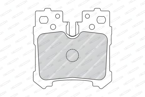 FERODO колодок комплект гальмівних LS LEXUS (FDB4210) FERODO колодок комплект гальмівних LS LEXUS (FDB4210)
