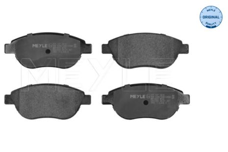 Комплект гальмівних колодок PEUGEOT PARTNER, LANCIA MUSA, FIAT IDEA, MEYLE (0252370819)