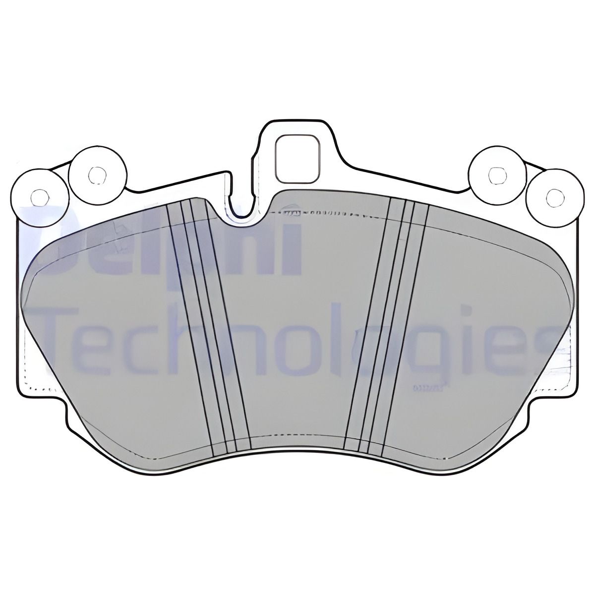 Гальмівних колодок к-кт AUDI A5, PORSCHE CAYENNE, DELPHI (LP2116) Гальмівних колодок к-кт AUDI A5, PORSCHE CAYENNE, DELPHI (LP2116)