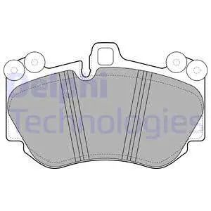 Комплект гальмівних колодок AUDI A5, PORSCHE CAYENNE, VW PHAETON, DELPHI (LP2116)