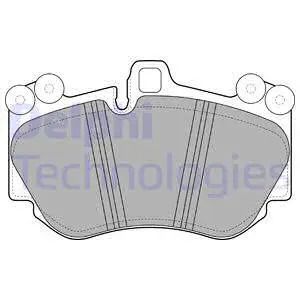 Комплект тормозных колодок AUDI A5, PORSCHE CAYENNE, VW PHAETON, DELPHI (LP2116)