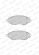 Комплект тормозных колодок NISSAN NV300, FIAT TALENTO, OPEL VIVARO, FERODO (FVR4840)