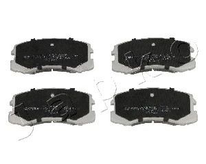 Комплект гальмівних колодок MITSUBISHI LANCER, MITSUBISHI GALANT, MITSUBISHI SPACE, JAPKO (50503)