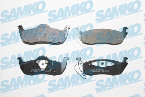 Комплект гальмівних колодок JEEP COMMANDER, JEEP GRAND, SAMKO (5SP1405)