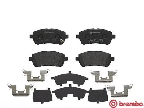 Комплект тормозных колодок CHANGAN CS15, SUZUKI SWIFT, SUBARU JUSTY, BREMBO (P16013)