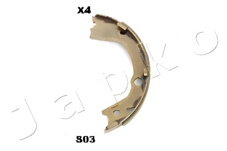 Комплект колодок гальма стоянки SSANGYONG KORANDO, JAPKO (55S03) - Точне гальмування Комплект колодок гальма стоянки SSANGYONG KORANDO, JAPKO (55S03) - Точне гальмування