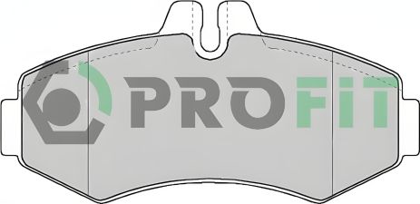 Гальмівних колодок комплект MB SPRINTER, MB V-CLASS, MB VITO, PROFIT (50001304)