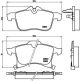 Комплект гальмівних колодок CHEVROLET VIVA, OPEL MERIVA, OPEL ZAFIRA, BREMBO (P59045)