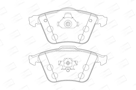 Комплект тормозных колодок CADILLAC BLS, FORD FOCUS, CHEVROLET VECTRA от CHAMPION (573199CH) Комплект тормозных колодок CADILLAC BLS, FORD FOCUS, CHEVROLET VECTRA от CHAMPION (573199CH)