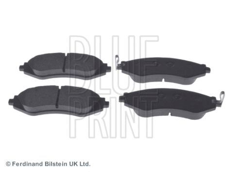 Комплект тормозных колодок CHEVROLET OPTRA, DAEWOO LEGANZA, DAEWOO NUBIRA, BLUE PRINT (ADG04207)