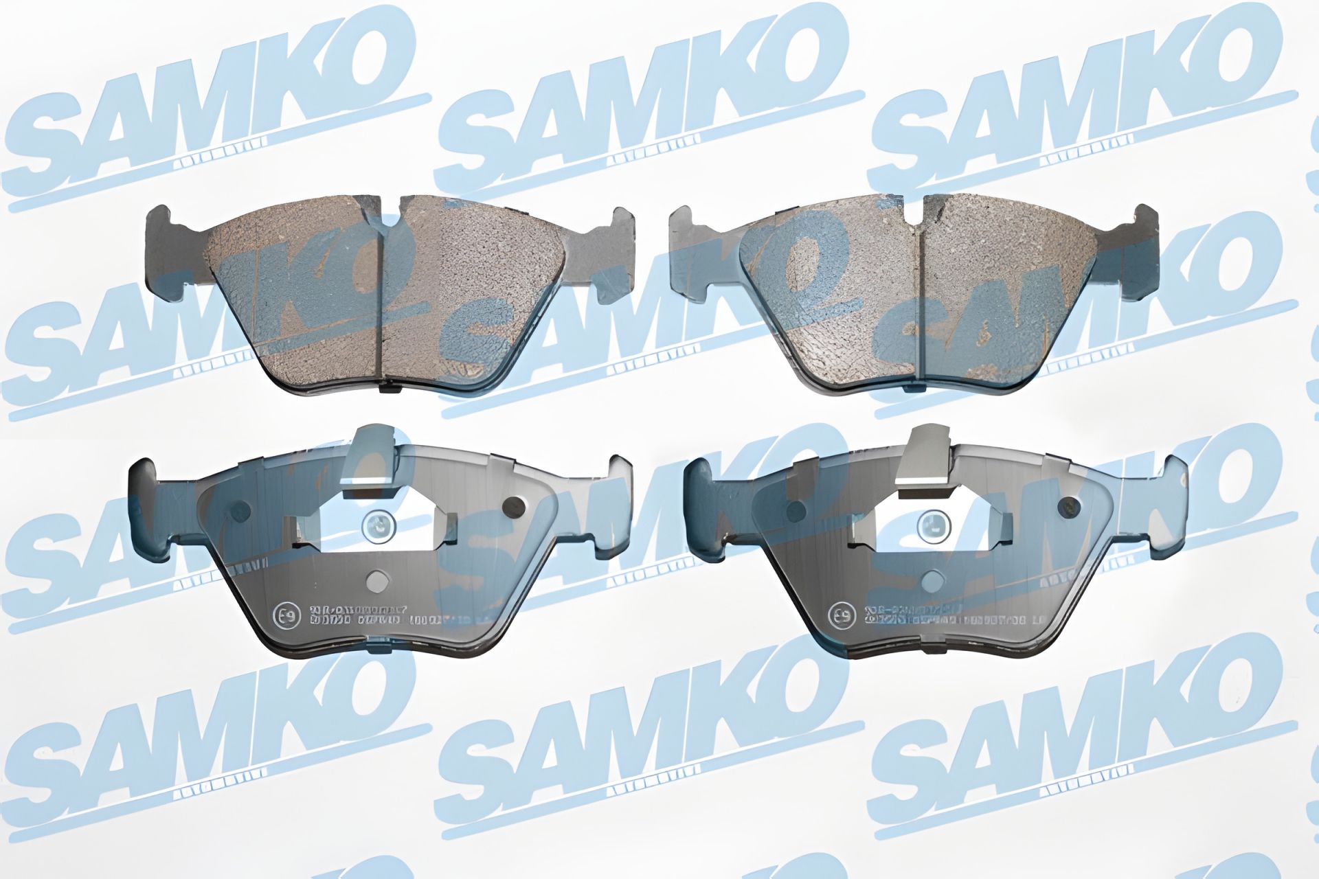 Комплект тормозных колодок BMW 5, SAMKO (5SP649) Комплект тормозных колодок BMW 5, SAMKO (5SP649)
