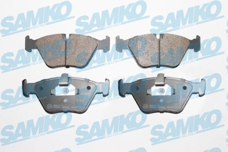 Комплект гальмівних колодок BMW 5, SAMKO (5SP649)