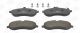 Комплект тормозных колодок TOYOTA PROACE, FIAT SCUDO, PEUGEOT EXPERT, CHAMPION (573280CH)