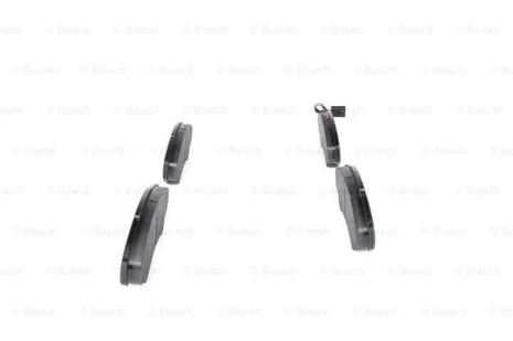 Комплект тормозных колодок CITROËN JUMPER, PEUGEOT BOXER, FIAT DUCATO, BOSCH (0986424769)
