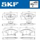 Гальмівних колодок комплект FORD GALAXY, FORD MONDEO, FORD S-MAX, SKF (VKBP80359A) Гальмівних колодок комплект FORD GALAXY, FORD MONDEO, FORD S-MAX, SKF (VKBP80359A)