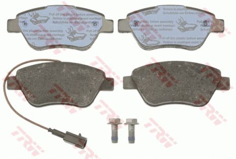 Комплект гальмівних колодок LANCIA MUSA, FIAT IDEA, FIAT PUNTO, TRW (GDB1590)