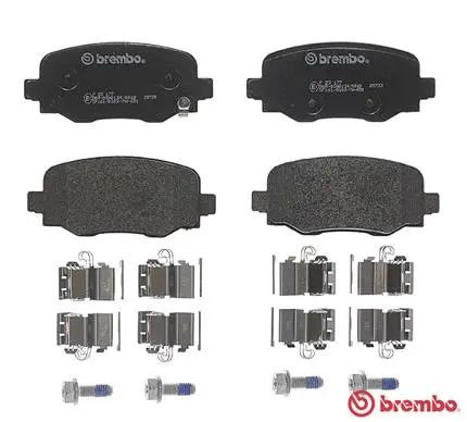 Комплект гальмівних колодок ALFA ROMEO, FIAT 500X, JEEP (GAC, BREMBO (P23177)