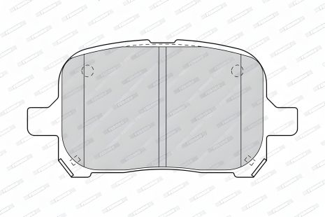 Комплект колодок LEXUS ES/TOYOTA NADIA/MARK, FERODO (FDB1437) Комплект колодок LEXUS ES/TOYOTA NADIA/MARK, FERODO (FDB1437)