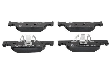 Комплект колодок гальмівних SMART FORTWO, DACIA LOGAN, RENAULT LOGAN, ATE (13046072982)