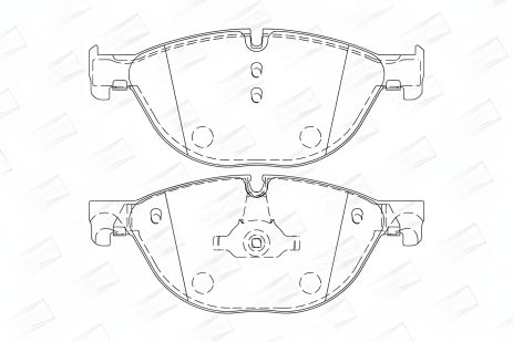 Тормозных колодок комплект ALPINA B7, BMW 6, BMW 5, CHAMPION (573292CH) Тормозных колодок комплект ALPINA B7, BMW 6, BMW 5, CHAMPION (573292CH)