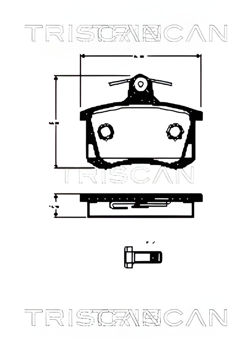Гальмівних колодок комплект AUDI 90, AUDI QUATTRO, AUDI A4, TRISCAN (811029070) Гальмівних колодок комплект AUDI 90, AUDI QUATTRO, AUDI A4, TRISCAN (811029070)