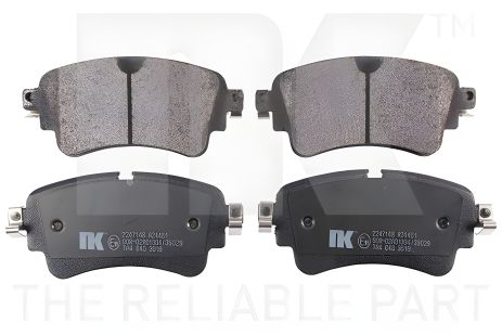 Комплект гальмівних колодок AUDI A7, AUDI A6, AUDI Q5, NK (2247148) Комплект гальмівних колодок AUDI A7, AUDI A6, AUDI Q5, NK (2247148)
