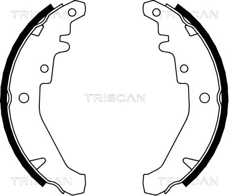 Гальмівних колодок комплект FIAT SIENA, FIAT PALIO, TRISCAN (810015026) Гальмівних колодок комплект FIAT SIENA, FIAT PALIO, TRISCAN (810015026)