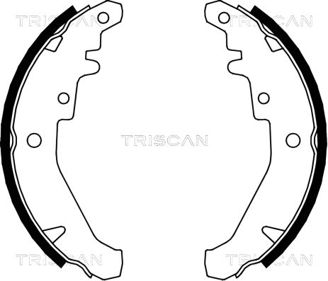 Гальмівних колодок комплект FIAT SIENA, FIAT PALIO, TRISCAN (810015026) Гальмівних колодок комплект FIAT SIENA, FIAT PALIO, TRISCAN (810015026)