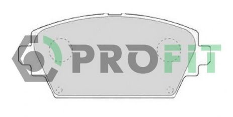 Комплект гальмівних колодок NISSAN PRIMERA, NISSAN ALMERA, PROFIT (50001580)