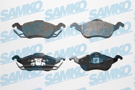 Комплект тормозных колодок FORD FOCUS, SAMKO (5SP696)