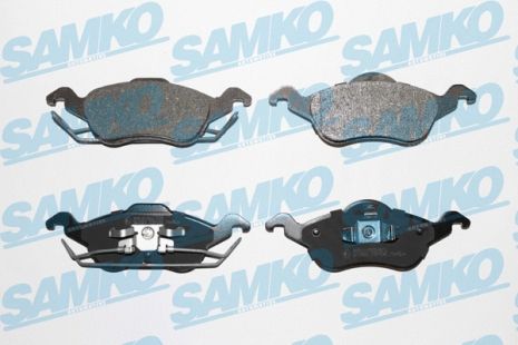 Комплект тормозных колодок FORD FOCUS, SAMKO (5SP696)