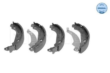Комплект тормозных колодок PEUGEOT 206+, MEYLE (11145330005)