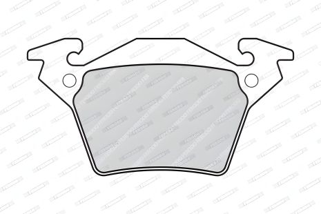 Комплект гальмівних колодок для MB V-CLASS, MB VITO від FERODO (FVR1305)