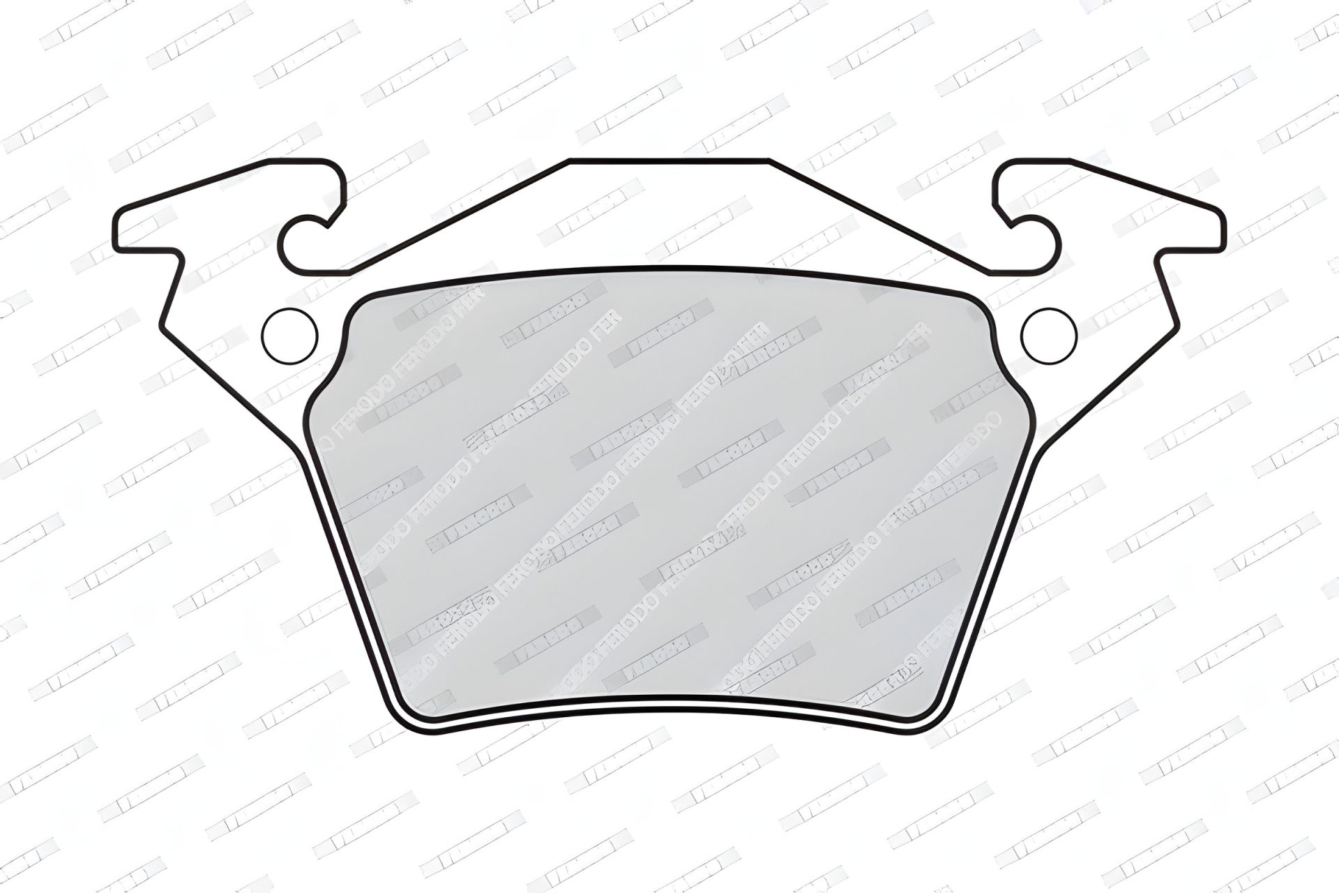 Набор тормозных колодок для MB V-CLASS и MB VITO, FERODO (FVR1305) Набор тормозных колодок для MB V-CLASS и MB VITO, FERODO (FVR1305)
