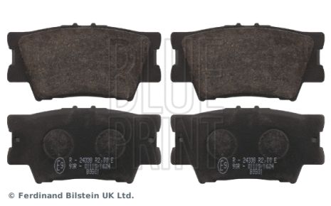 Комплект тормозных колодок LEXUS ES, TOYOTA RAV4, TOYOTA HARRIER, BLUE PRINT (ADT342168)