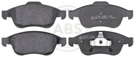 Комплект колодок тормозной системы DACIA DUSTER, RENAULT CLIO, RENAULT KAPTUR, A.B.S. (37760) Комплект колодок тормозной системы DACIA DUSTER, RENAULT CLIO, RENAULT KAPTUR, A.B.S. (37760)