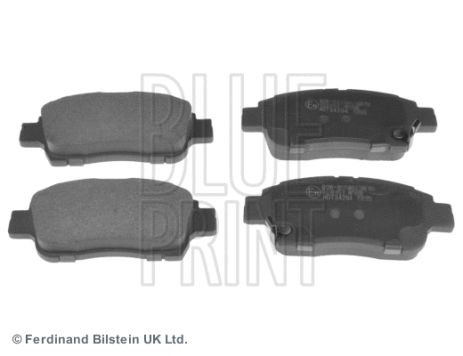 Комплект гальмівних колодок TOYOTA YARIS, TOYOTA PROBOX, BLUE PRINT (ADT34294)