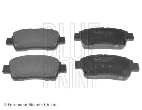 Комплект тормозных колодок TOYOTA YARIS, TOYOTA PROBOX, BLUE PRINT (ADT34294)