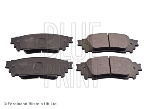 Комплект гальмівних колодок TOYOTA ALPHARD, LEXUS NX, BLUE PRINT (ADT342214)