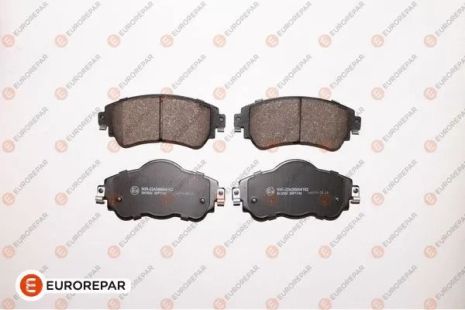 Комплект гальмівних колодок CITROËN DS4, CITROËN C4, EUROREPAR (1617273280)