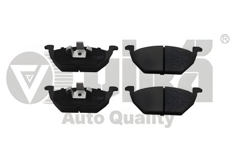 Комплект гальмівних колодок SEAT IBIZA, VW GOLF, SKODA ROOMSTER, VIKA (66980007001) - Високий стандарт
