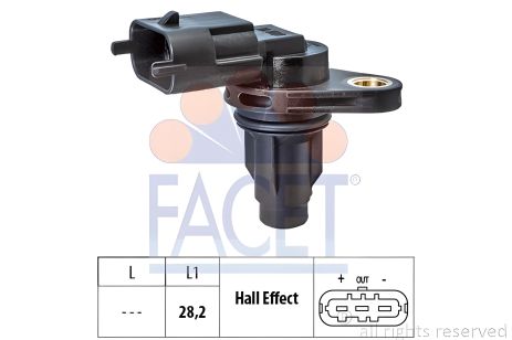 Датчик положення распредвала HYUNDAI CRETA, KIA NIRO, KIA PROCEED, FACET (90700)