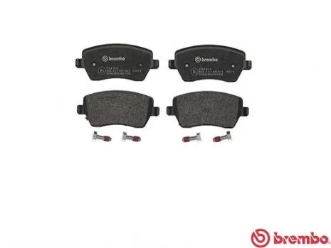 Комплект гальмівних колодок LADA LARGUS, MB CITAN, DACIA DUSTER, BREMBO (P68033)