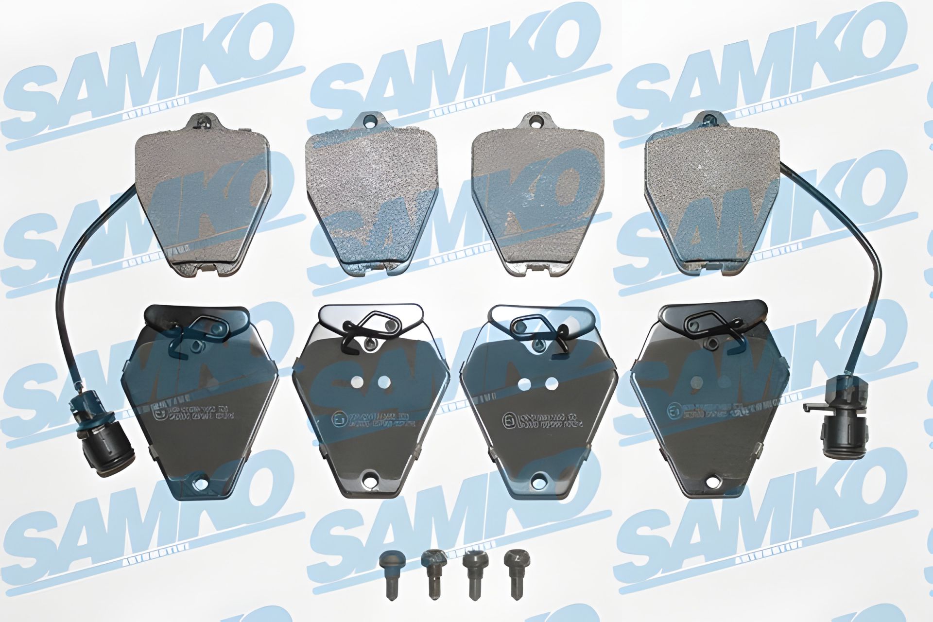 AUDI A8 Комплект гальмівних колодок, SAMKO (5SP981) AUDI A8 Комплект гальмівних колодок, SAMKO (5SP981)