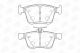 Комплект гальмівних колодок SKODA KAROQ, SEAT LEON, AUDI Q2, CHAMPION (573409CH)