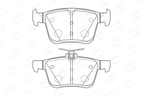 Гальмівних колодок комплект CHAMPION SKODA KAROQ, SEAT LEON, AUDI Q2 (573409CH) Гальмівних колодок комплект CHAMPION SKODA KAROQ, SEAT LEON, AUDI Q2 (573409CH)