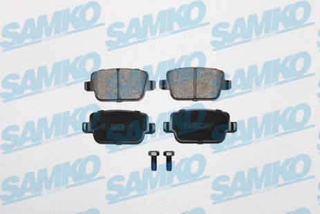 Комплект гальмівних колодок LAND ROVER, VOLVO XC70, FORD KUGA, SAMKO (5SP1272)