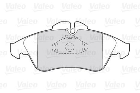 Комплект гальмівних колодок VW LT, MB SPRINTER, MB V-CLASS, VALEO (301044)